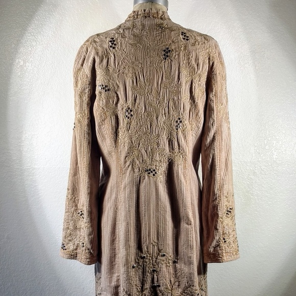 Two Ten Ten Five by Johnny Was Helsinki Zip Coat Sauna Colorway L NWT - Picture 4 of 7